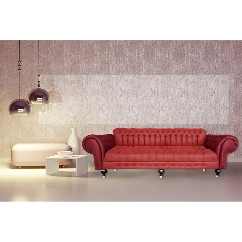 مبل راحتی سه نفره چستر کاتن مدل 102313