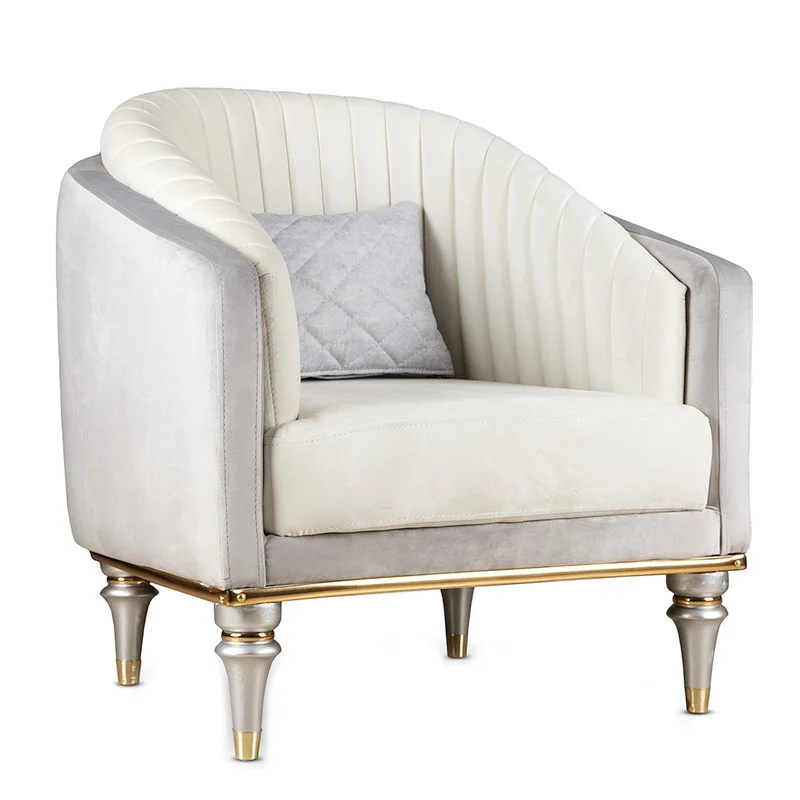 مبل تک نفره دکورابو مدل روبرتو كد RB02 کاتن مدل 100513