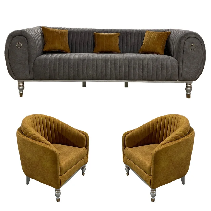 مبل 5 نفره پیمان مبل مدل پاناما کاتن مدل 100380