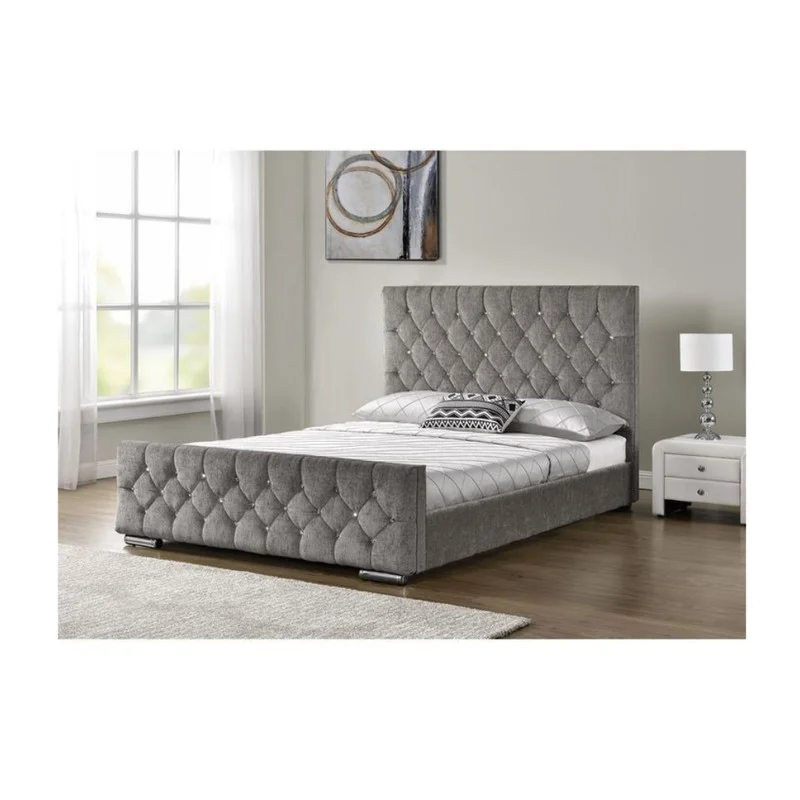 تخت خواب دونفره مدل saren سایز 180×200 سانتی متر کاتن مدل 102752