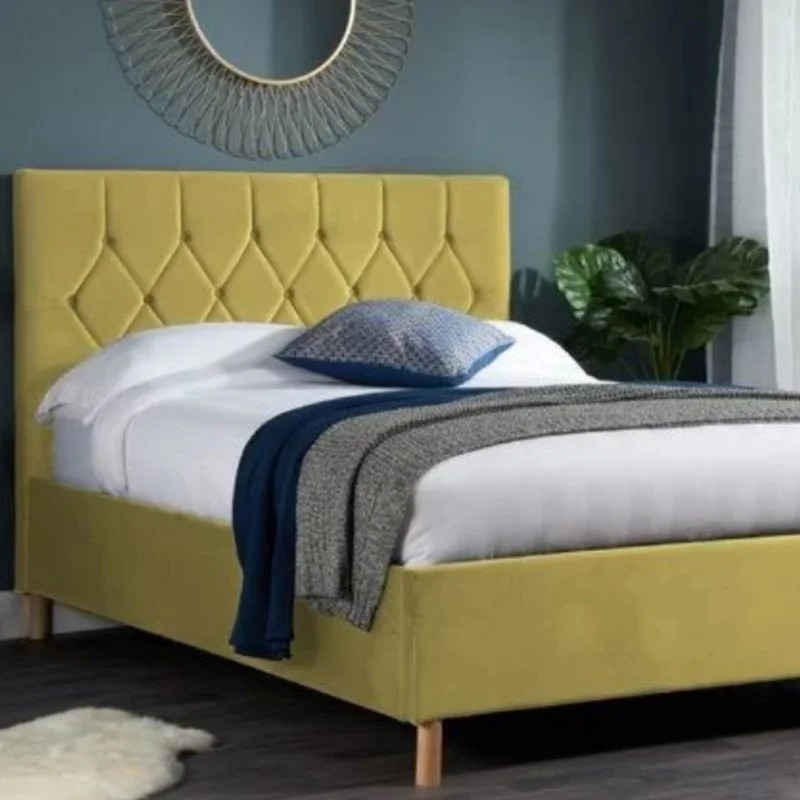 تخت خواب دونفره مدل خاطِره سایز 140×200 سانتی متر کاتن مدل 102910