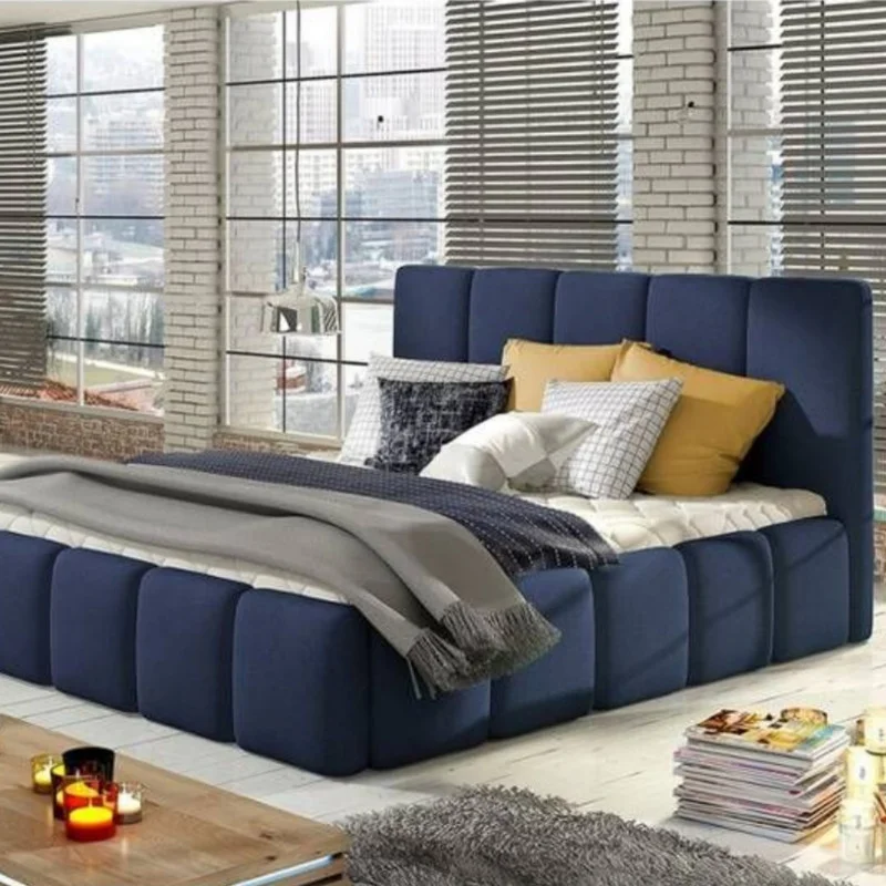 تخت خواب دو نفره مدل ﺳﯿﻮان سایز 160×200 سانتی متر کاتن مدل 102662