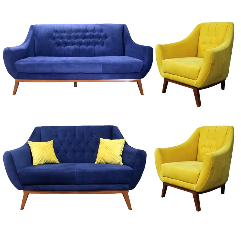 مبل راحتی هفت نفره پینکو پلاس کاتن مدل 100650