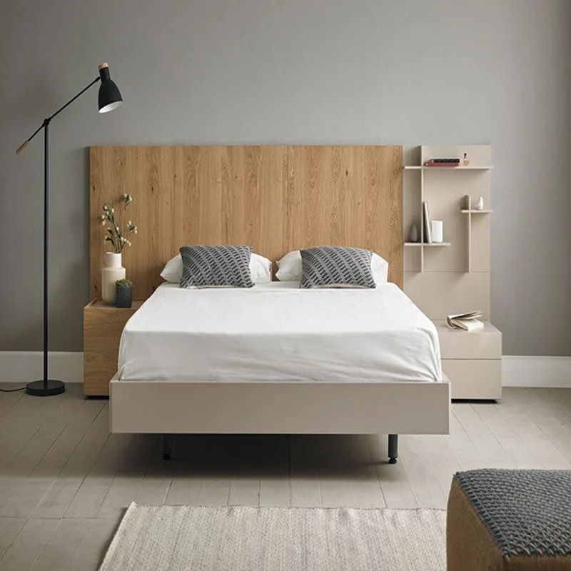 تخت خواب مدل SO47102 دو نفره سایز 200x270 سانتی متر کاتن مدل 1528