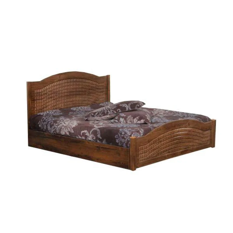 تخت خواب دونفره مدل شقایق سایز 200×160 سانتی متر کاتن مدل 102994