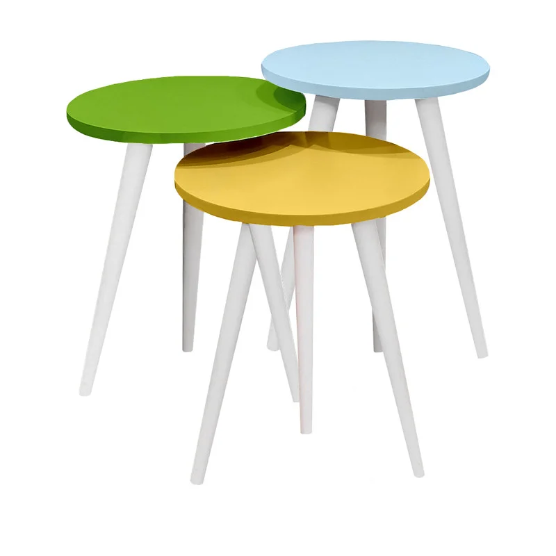 میز عسلی مدل 456 کد 18 مجموعه 3 عددی کاتن مدل 105222