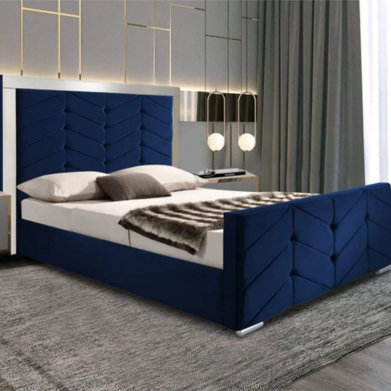 تخت خواب دونفره مدل بردبار سایز 140×200 سانتی متر کاتن مدل 102847