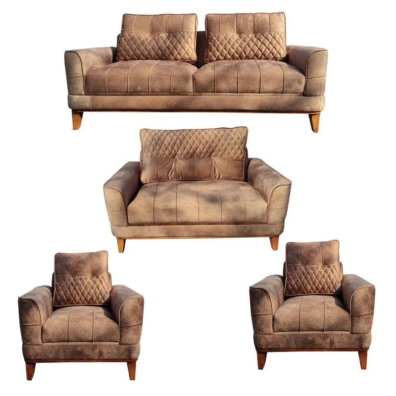 مبل راحتی 7 نفره مدل فلورا کاتن مدل 100566