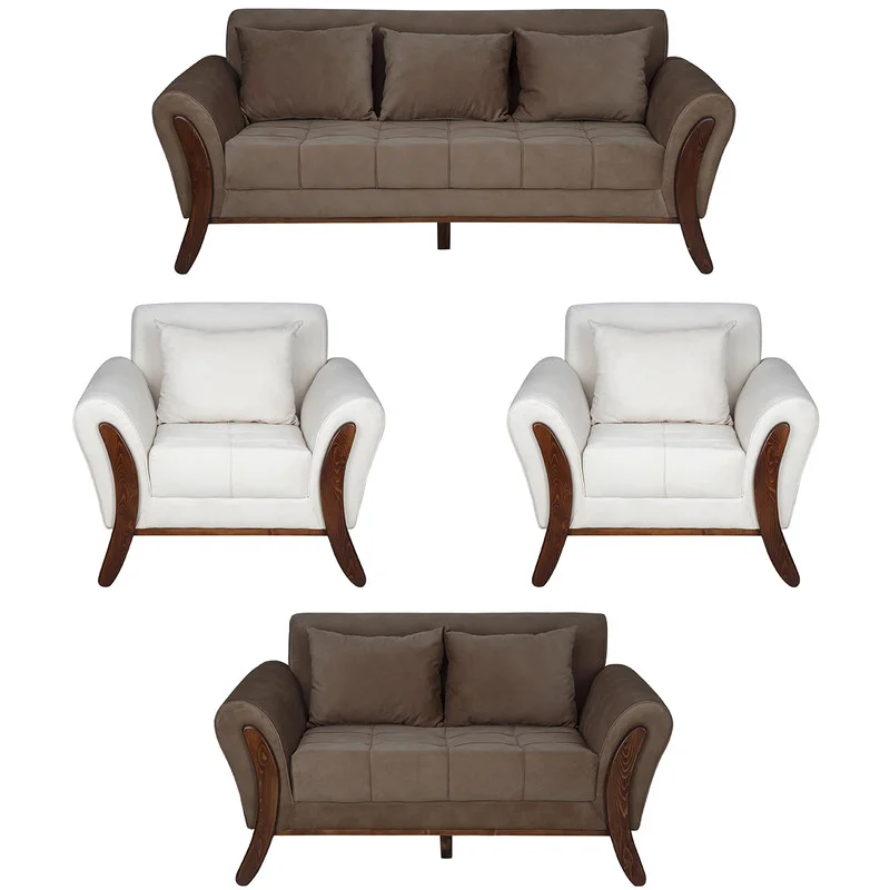 مبل راحتی هفت نفره کاتن مدل 102346