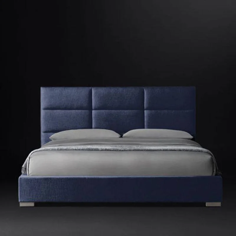تخت خواب دونفره مدل EB219 سایز 160×200 سانتی متر کاتن مدل 102727