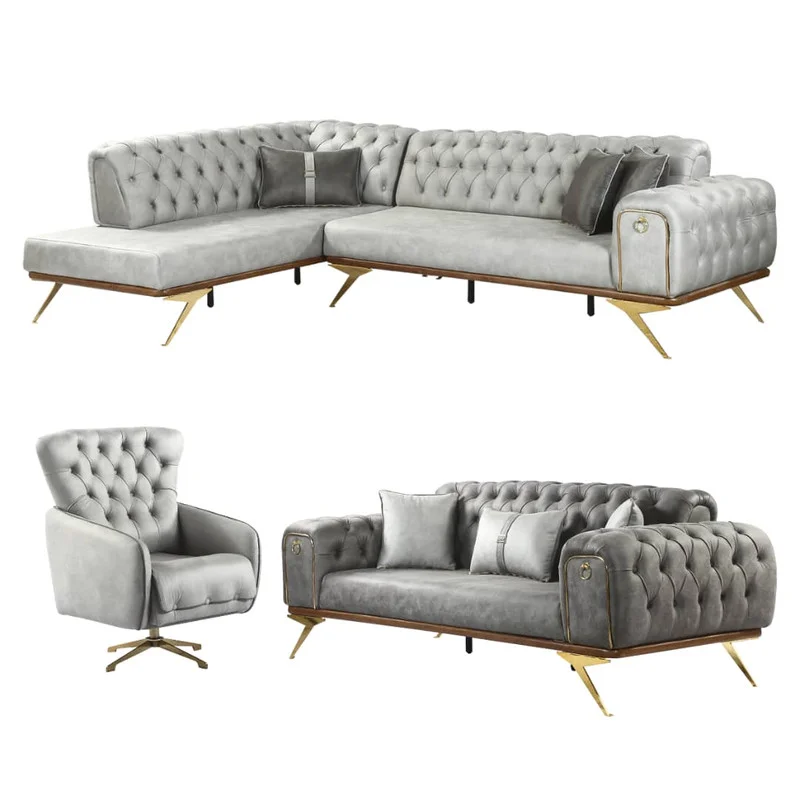 مبل راحتی 8 نفره کد D1020 کاتن مدل 101819