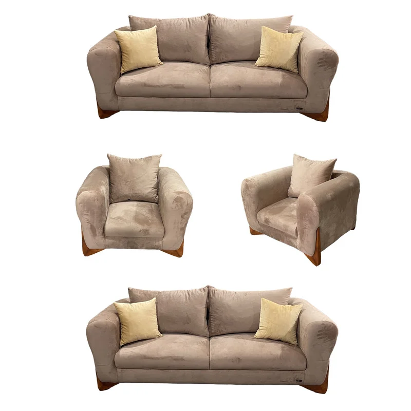 مبل راحتی 8 نفره پیمان مبل مدل تدی کاتن مدل 100573