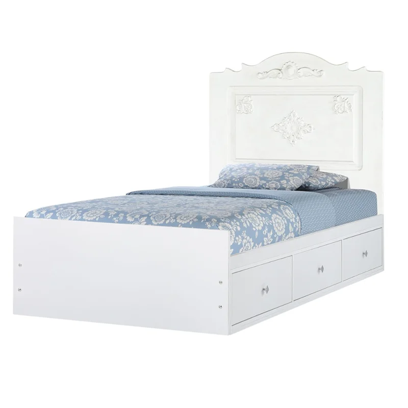 تخت خواب  یکنفره کد217 سایز 90x200 سانتی متر کاتن مدل 102526