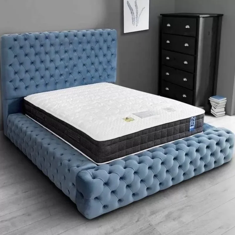 تخت خواب دونفره مدل جیران سایز 180×200 سانتی متر کاتن مدل 102899