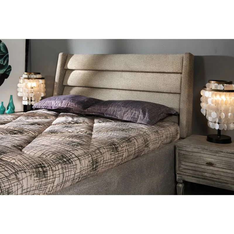 تخت خواب دو نفره مدل 197 سایز 200x160 سانتیمتر کاتن مدل 102603