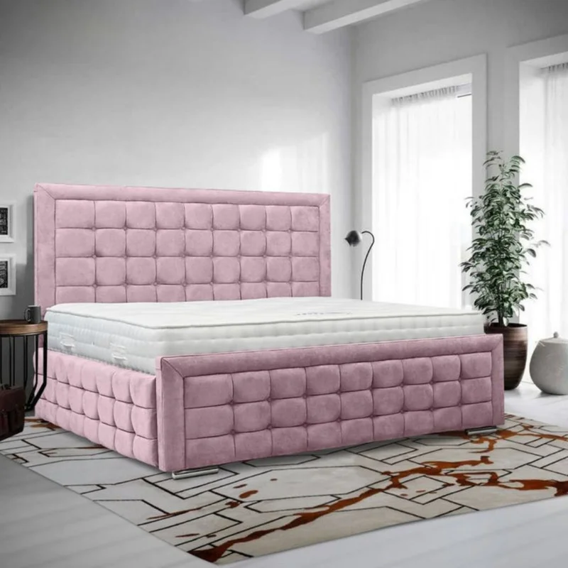 تخت خواب دونفره مدل سیران سایز 120×200 سانتی متر کاتن مدل 102992