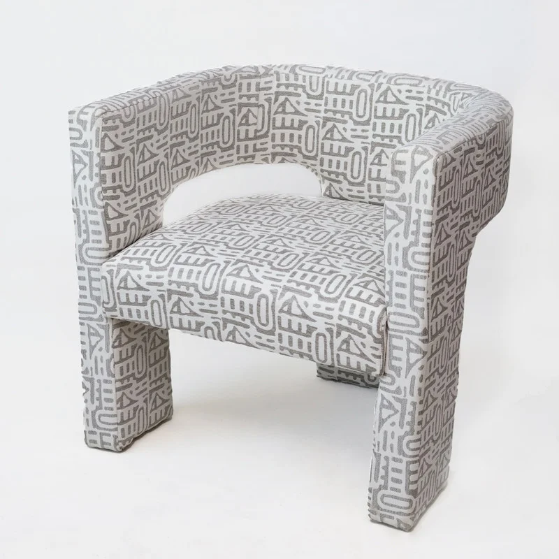 مبل تک نفره مدل اکسنت کاتن مدل 100514