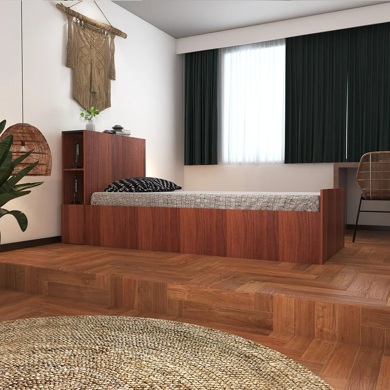 تخت خواب یکنفره سایز 90x200 سانتی متر کاتن مدل 1598