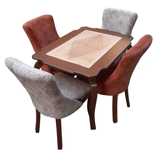 میز و صندلی ناهارخوری سلطنتی کاتن مدل 105630