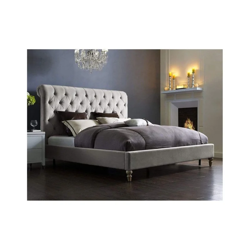 تخت خواب دونفره مدل mari سایز 180×200 سانتی متر کاتن مدل 102741