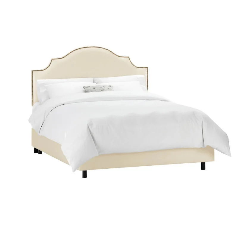 تخت خواب دونفره مدل بارانا سایز 160×200 سانتی متر کاتن مدل 102843
