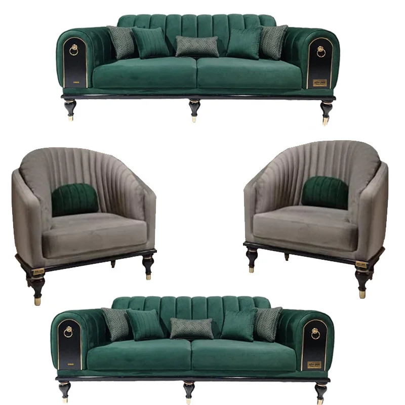 مبل هشت نفره راحتی سورنا کاتن مدل 100675