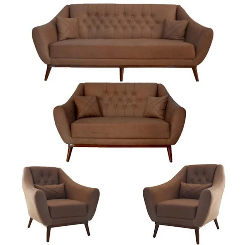 مبل راحتی 7 نفره مدل پروانه کاتن مدل 100560