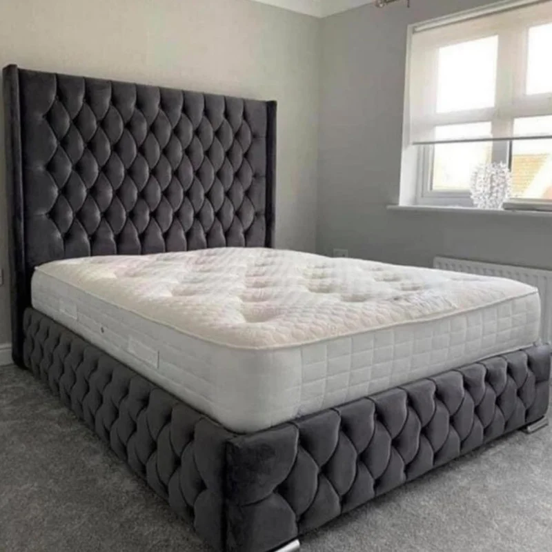 تخت خواب دونفره مدل جیحون سایز 180×200 سانتی متر کاتن مدل 102897