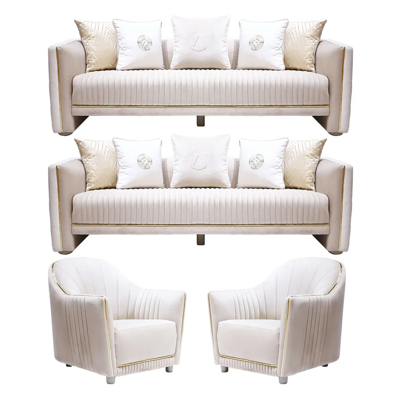 مبل راحتی هشت نفره رز کاتن مدل 100636