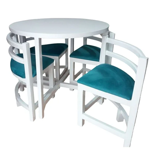 میز و صندلی ناهارخوری چهارنفره مدل کاتن مدل 105654
