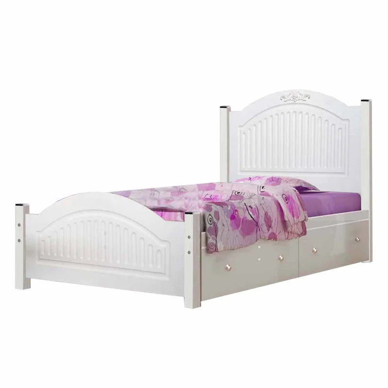 تخت خواب یک نفره کد AY01 سایز 90x200 سانتیمتر کاتن مدل 1543