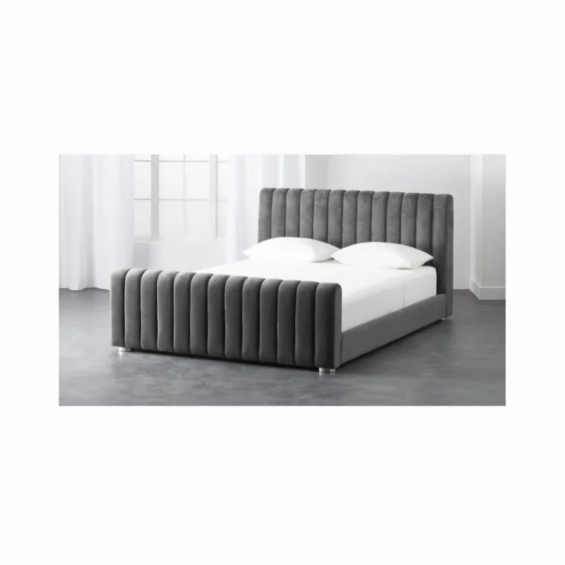 تخت خواب دونفره مدل zenos سایز 140×200 سانتی متر کاتن مدل 102759