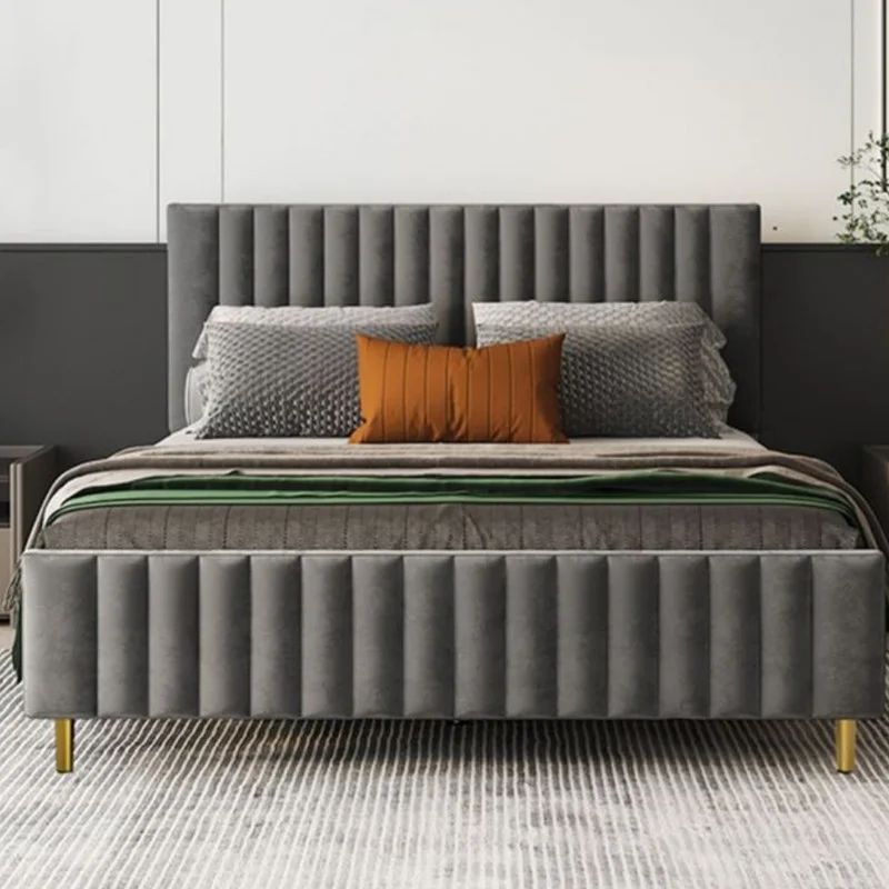 تخت خواب دونفره مدل الیانا سایز 180×200 سانتی متر کاتن مدل 102808