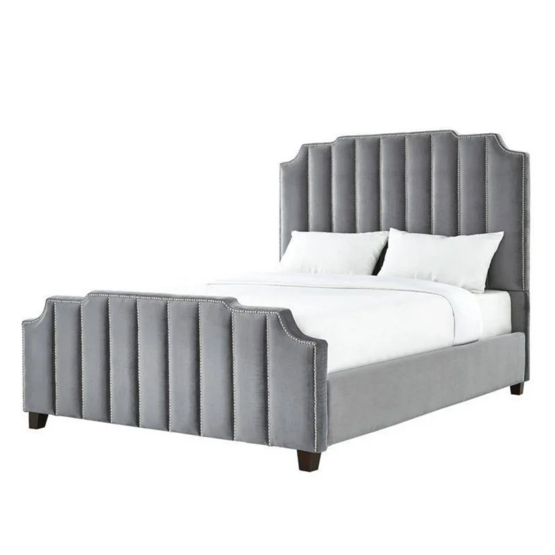 تخت خواب دونفره مدل آروین سایز 160×200 سانتی متر کاتن مدل 102781