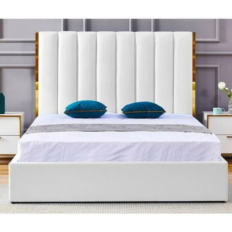 تخت خواب دونفره مدل سلینا سایز 120×200 سانتی متر کاتن مدل 102981