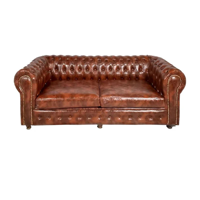 کاناپه سه نفره بازرگانی پارسین مدل چستر پلاس کاتن مدل 100370