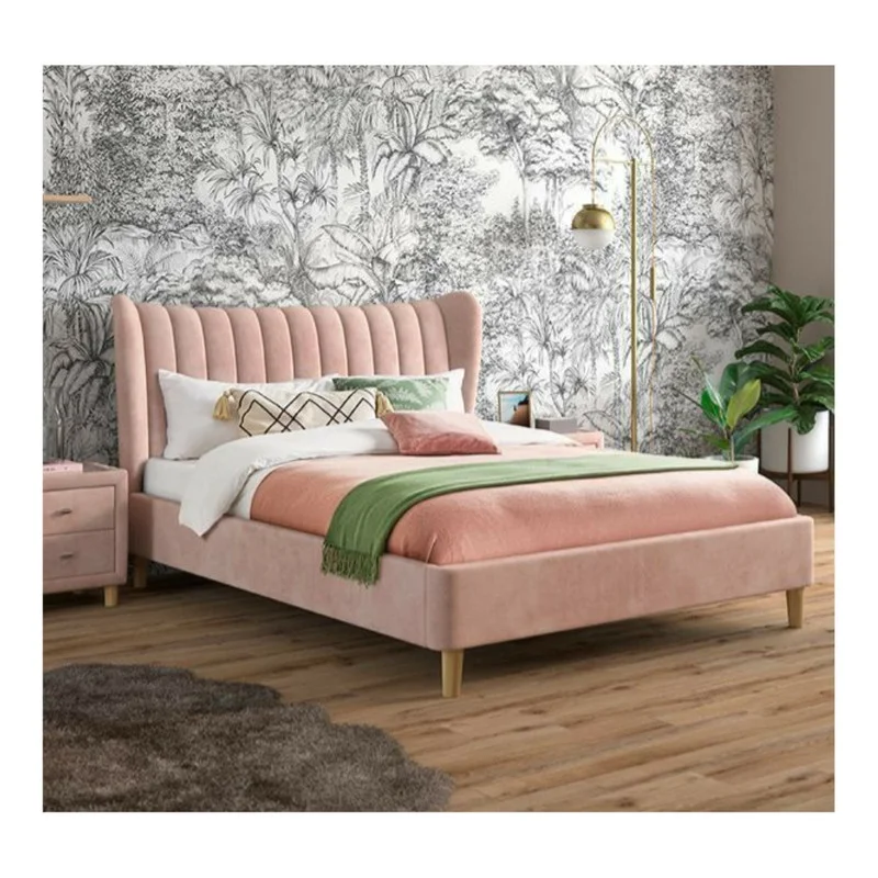 تخت خواب دونفره مدل smooth سایز 160×200 سانتی متر کاتن مدل 102755
