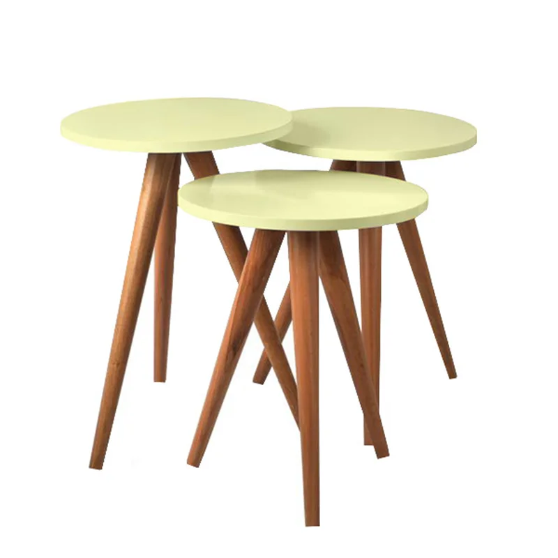 میز عسلی مدل 456 کد 99 مجموعه 3 عددی کاتن مدل 105234