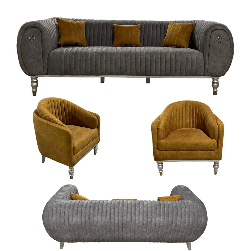 مبل راحتی 8 نفره کاتن مدل 100572