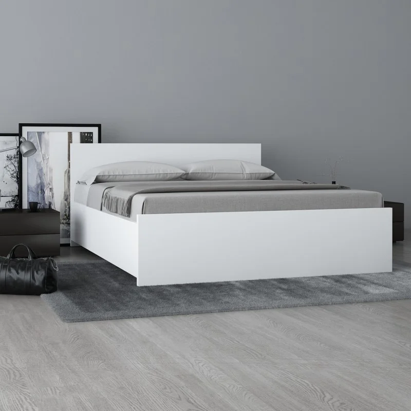 تخت خواب دونفره مدل کاج کد kz5 سایز 160x200 سانتی متر کاتن مدل 1515