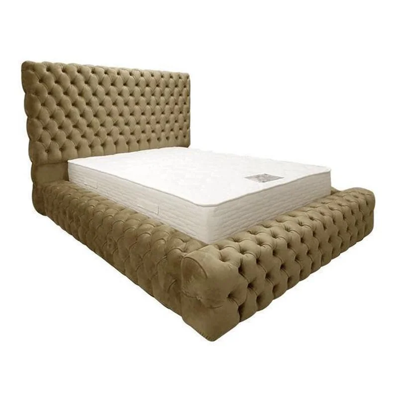 تخت خواب دو نفره مدل چستر سایز 200x160 سانتی متر کاتن مدل 102656