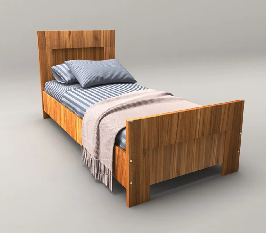 تخت خواب یک نفره کاتن مدل 888