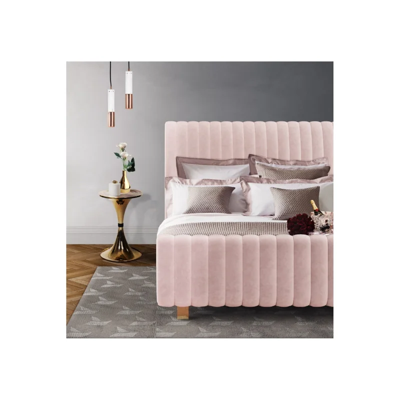 تخت خواب دونفره مدل سلین سایز 120×200 سانتی متر کاتن مدل 102980