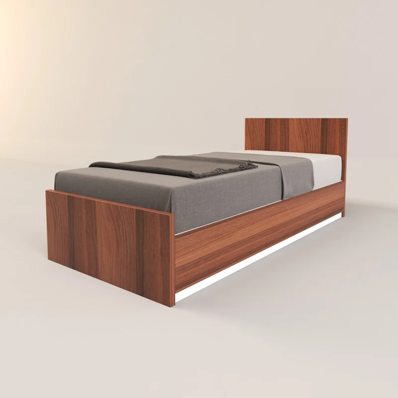 تخت خواب یک نفره اعیان مدل FH273 سایز 90x200 سانتی متر کاتن مدل 1534