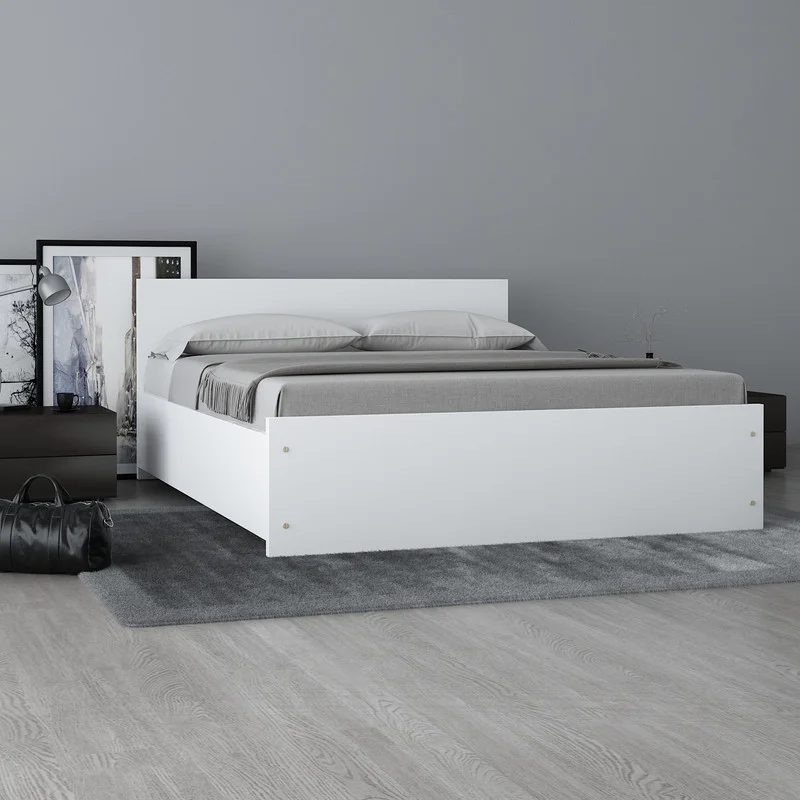 تخت خواب دونفره مدل FH274 سایز 206x160 سانتی متر کاتن مدل 1506