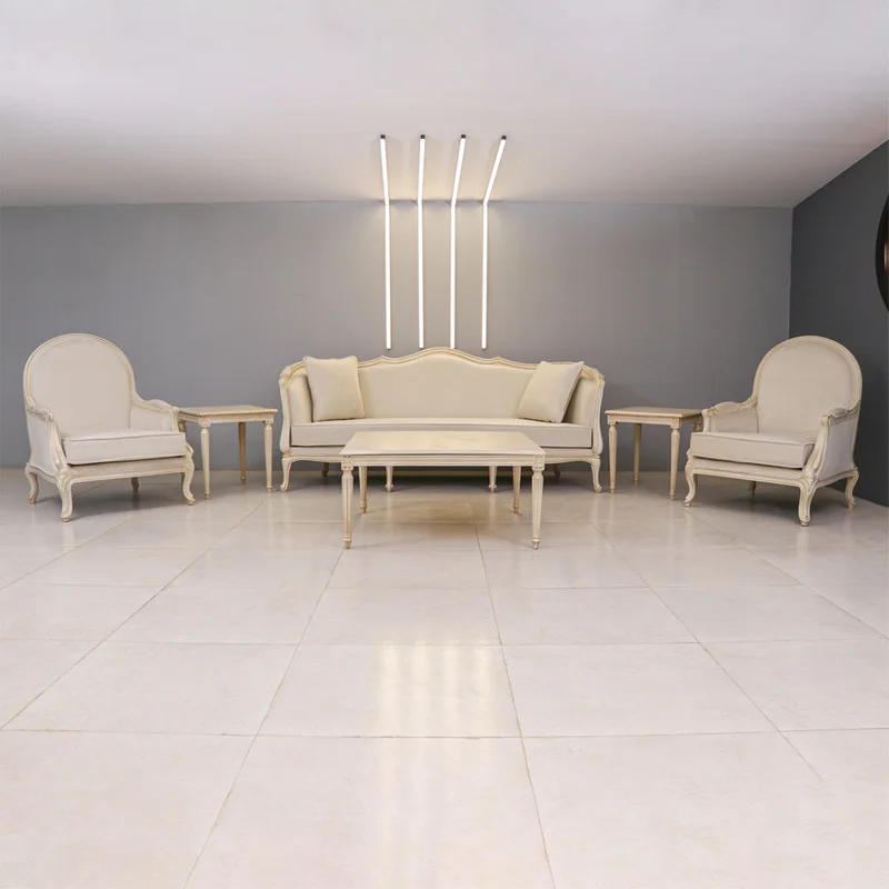 مبل 7 نفره مدل راشل جورجیا کلاسیک کد 234 کاتن مدل 100391