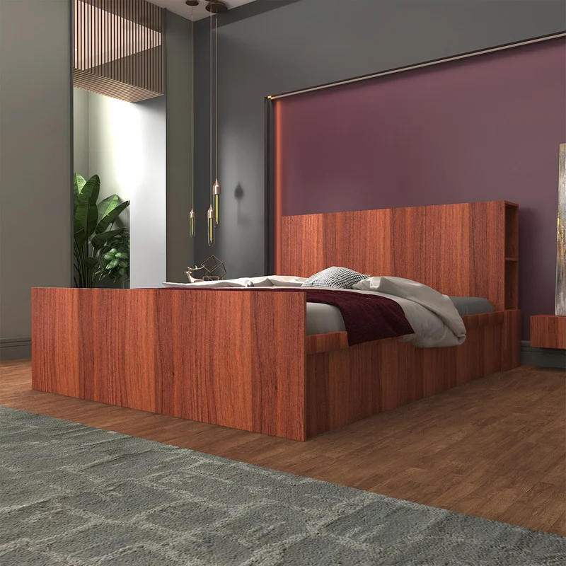 تخت خواب دونفره اعیان مدل FH419 سایز 160x200 سانتی متر کاتن مدل 102690