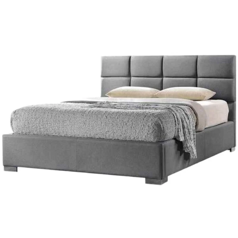 تخت خواب دونفره مدل کتیبه سایز 180×200 سانتی متر کاتن مدل 1517