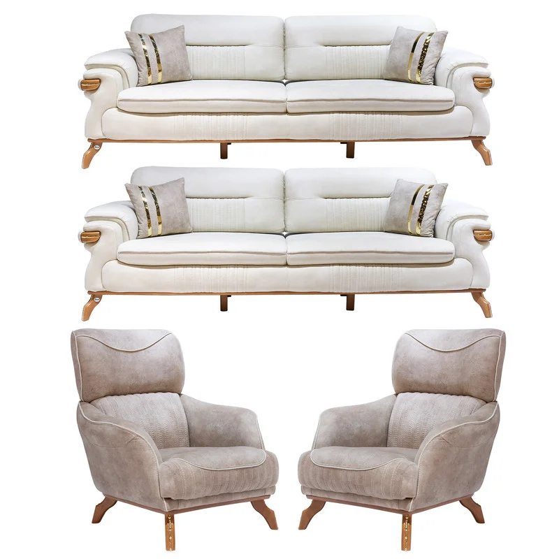 مبل راحتی هشت نفره کارلوس کاتن مدل 100583