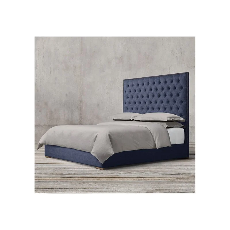 تخت خواب دونفره مدل آریا سایز 120×200 سانتی متر کاتن مدل 102782